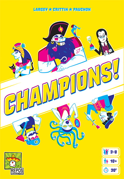 Champions! - Boar Games - Sua loja virtual de jogos de tabuleiro.