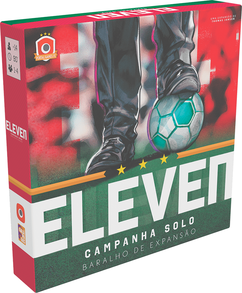 Eleven: Um Jogo de Gerenciamento de Futebol - Campanha Solo (Expansão) -  TabuLoja