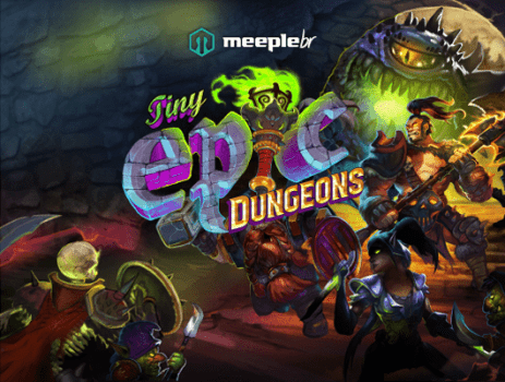 Tiny Epic Dungeons Jogo de Tabuleiro